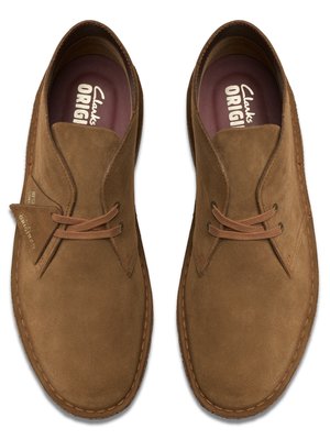 Desert Boots aus weichem Wildleder mit Kreppsohle