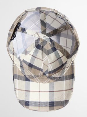 Baseball Cap mit Tartanmuster und Logo-Stickerei