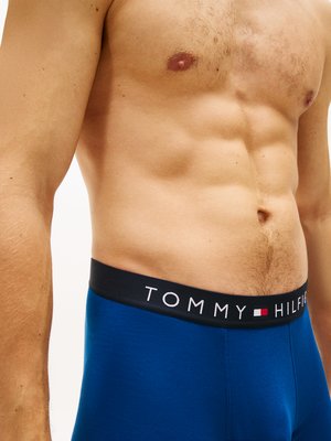 3er-Pack Boxer-Trunks mit Label-Bund und Stretch