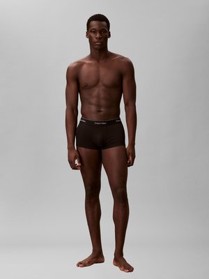 3er Pack Low Rise Boxertrunks mit Label-Bund