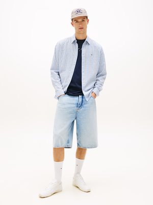 Leichtes Hemd mit Streifenmuster, Relaxed Fit