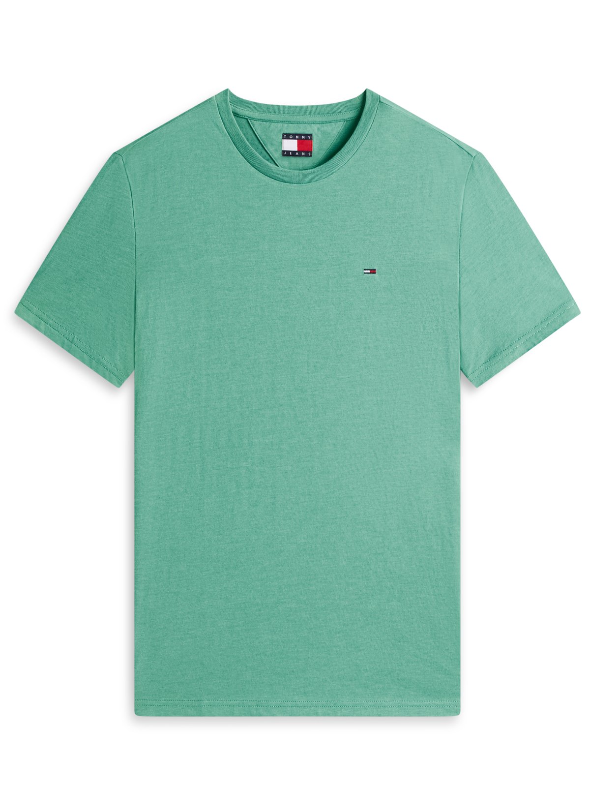 Tommy Jeans Leichtes T-Shirt mit Logo-Stickerei in M