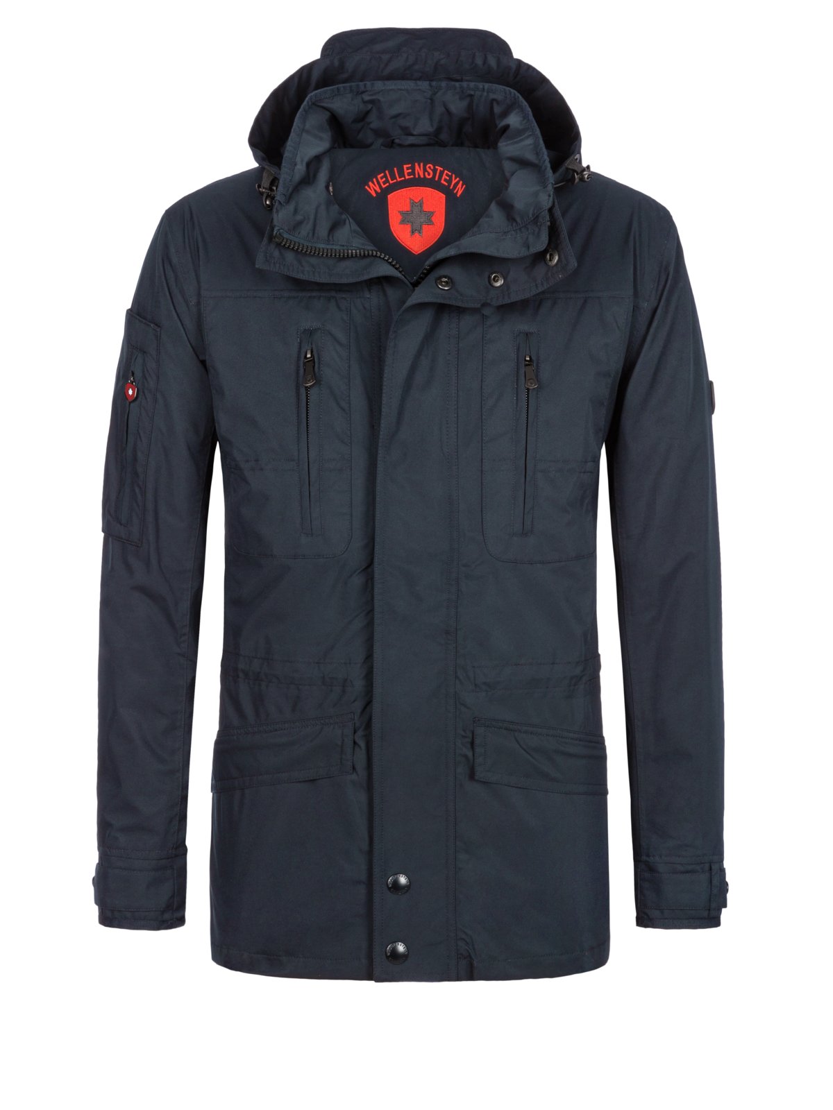 Wellensteyn Leichte Funktionsjacke mit Fleece-Futter und Kapuze in S