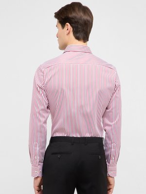 Baumwollhemd mit Streifenmuster, Slim Fit