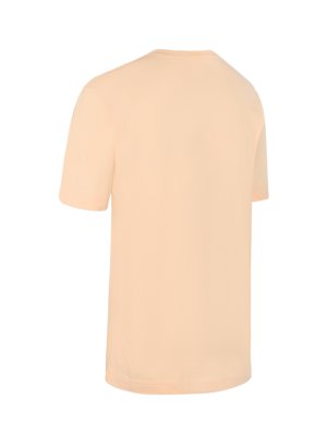 Softes T-Shirt aus Baumwolle mit Label-Schriftzug