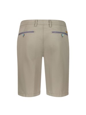 Glatte Chino-Shorts Jasper aus Baumwolle, Modern Fit