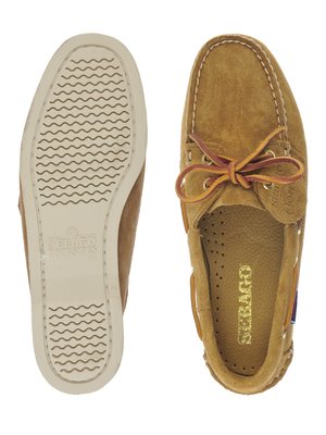 Bootsschuhe aus weichen Veloursleder