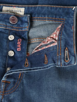 Softe Stretch-Jeans Bard mit dezenter Waschung, Slim