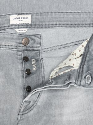 Softe Jeans Bard in dezenter Waschung, Regular Slim