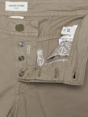 5 Pocket-Bermuda-Shorts aus einem soften Baumwollmischgewebe