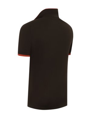 Softes Poloshirt aus edler Giza-Baumwolle mit Variokragen
