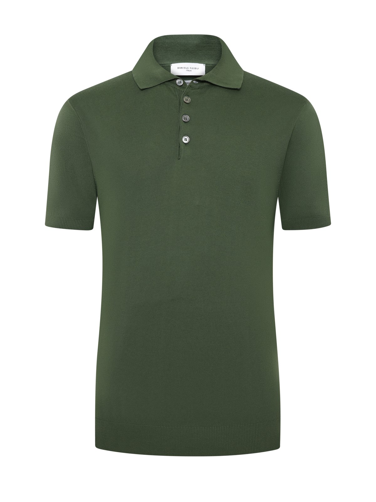 Daniele Fiesoli Softes Strick-Poloshirt aus Gizah-Baumwolle in L