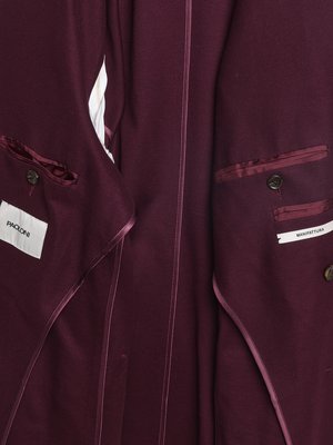 Einreiher-Sakko aus Baumwolle in softer Jersey-Qualität