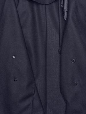 Zweireihiger Blazer aus Schurwolle mit Reverskragen