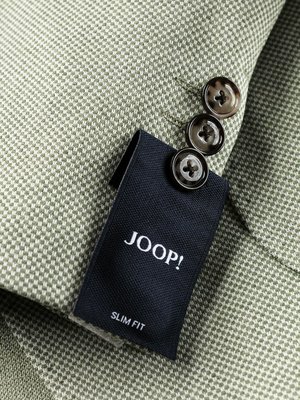 Teilgefüttertes Jersey-Sakko mit Karo-Muster und Stretch, Slim Fit