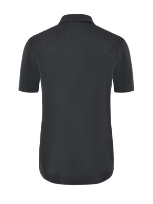 Leichtes Kurzarmhemd in Seersucker-Qualität, Relaxed Fit