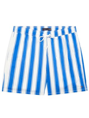 Schnelltrocknende Badeshorts mit Streifenmuster