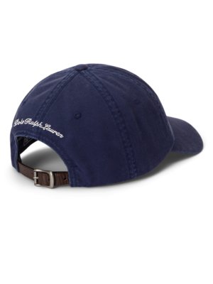 Cap aus Baumwolle mit Beach Club-Stickerei