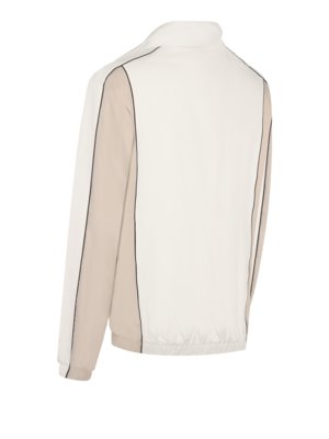 Wasserabweisende Trainingsjacke in Colorblock-Design