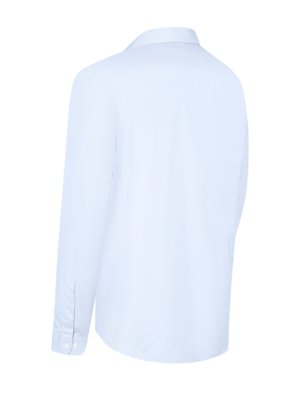 Baumwollhemd mit Button-Down-Kragen und kleinem Krokodil-Aufnäher