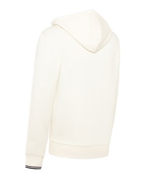 Kapuzenjacke mit durchgehendem Reißverschluss