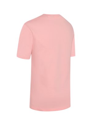 Baumwoll-T-Shirt mit Logostickerei