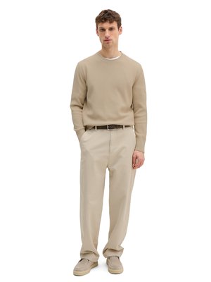 Rippstrick-Pullover aus Bio-Baumwolle, Regular Fit