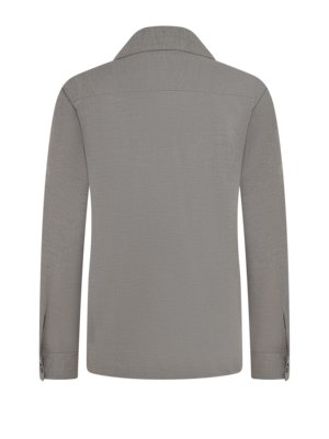 Softes Overshirt aus einem Wollmix