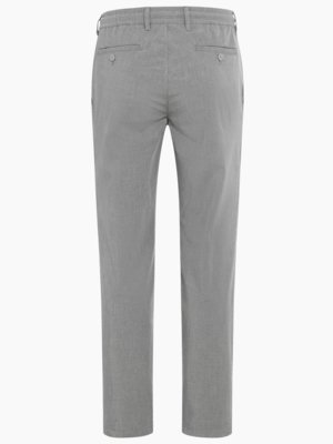 Stretch-Chino Till mit Dehnbund und Kordelzug, Regular Fit