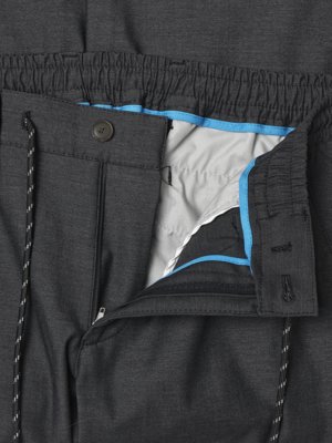 Stretch-Chino Till mit Dehnbund und Kordelzug, Regular Fit