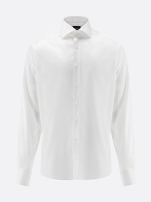Hemd in Twill-Qualität, Meisterwerk, Slim Fit
