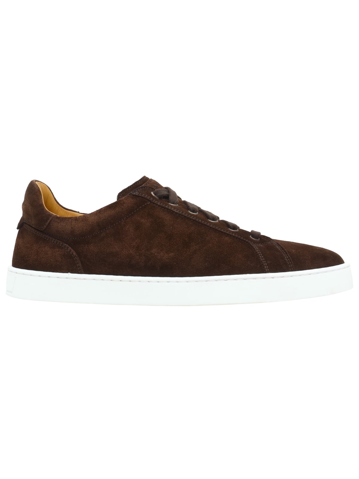 Magnanni leichter Low T op-Sneaker aus weichem Wildleder in 41