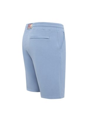 Sweat-Bermudashorts mit elastischem Bund