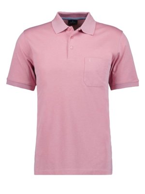 Poloshirt aus einem Baumwoll-Mix mit Brusttasche