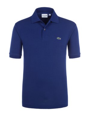 Piqué-Poloshirt L1212 Classic Fit mit kleinem Krokodil-Aufnäher