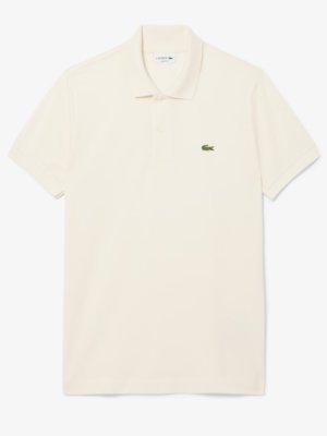 Piqué-Poloshirt L1212 Classic Fit mit kleinem Krokodil-Aufnäher