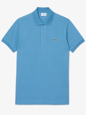 Piqué-Poloshirt L1212 Classic Fit mit kleinem Krokodil-Aufnäher