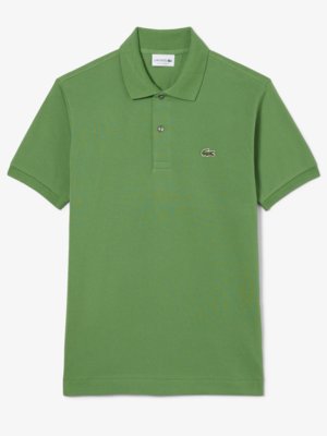 Piqué-Poloshirt L1212 Classic Fit mit kleinem Krokodil-Aufnäher