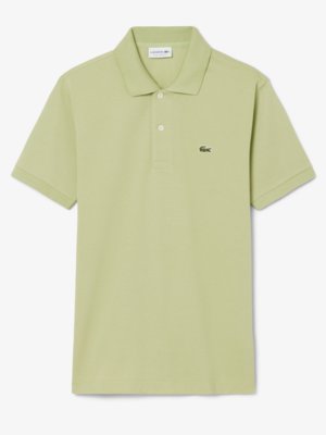 Piqué-Poloshirt L1212 Classic Fit mit kleinem Krokodil-Aufnäher