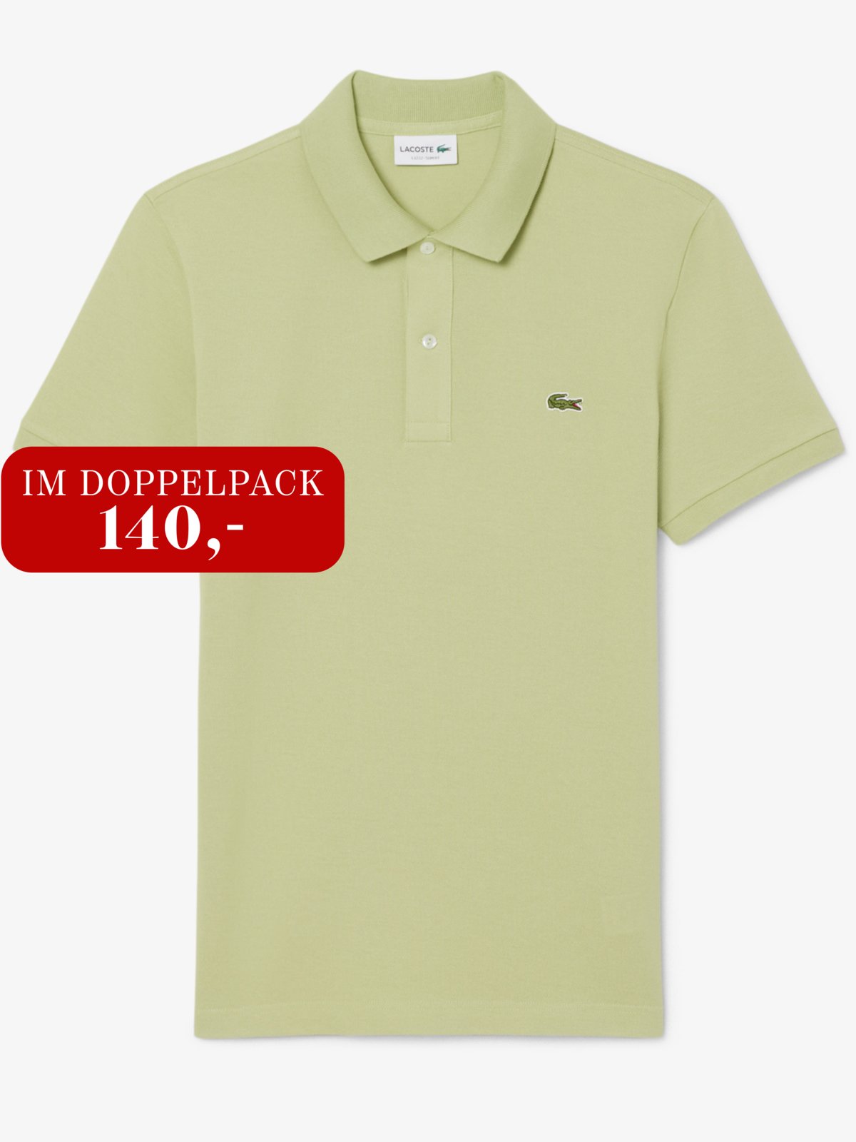 Lacoste Piqué-Poloshirt PH4012 Slim Fit mit kleiner Krokodil-Stickerei in XL