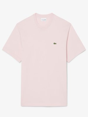 T-Shirt aus Baumwolle mit Logo-Aufnäher, Classic Fit
