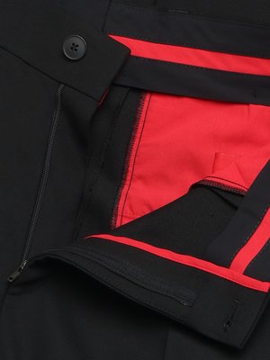 Anzughose mit Stretch-Anteil und Bundfalte, Modern Fit
