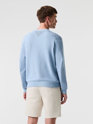Gestrickter Stretch-Pullover mit feiner Struktur