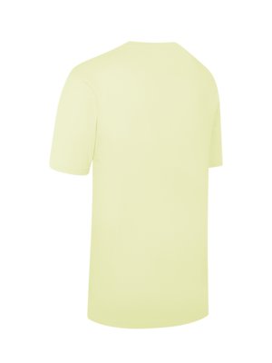 Glattes T-Shirt aus Baumwolle mit O-Neck
