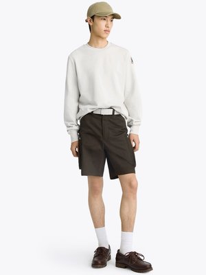 K2 Sweatshirt mit aufgenähtem Schulterband