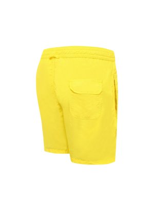 Glatte Badeshorts mit elastischem Bund und Tunnelzug 