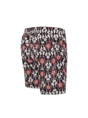 Badeshorts mit floralem Print