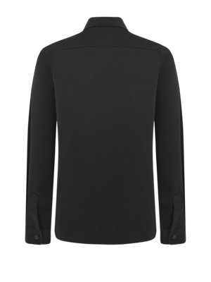 Leichtes Overshirt in Stretch-Qualität