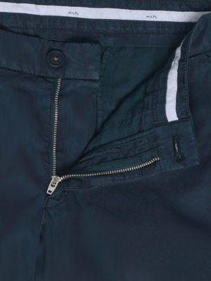 Summer Popeline-Chino Taura mit Lyocell, Slim