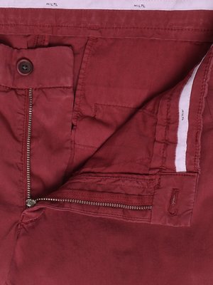 Summer Popeline-Chino Taura mit Lyocell, Slim